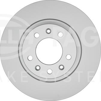 HELLA 8DD 355 132-841 - Discofreno autozon.pro