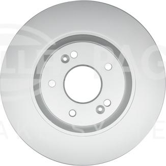 HELLA 8DD 355 132-251 - Discofreno autozon.pro