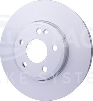 HELLA 8DD 355 129-661 - Discofreno autozon.pro