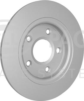 HELLA 8DD 355 129-001 - Discofreno autozon.pro