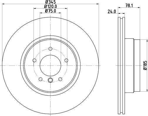 HELLA 8DD 355 124-331 - Discofreno autozon.pro