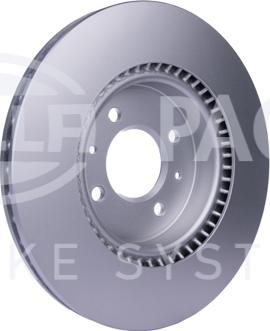 HELLA 8DD 355 125-501 - Discofreno autozon.pro