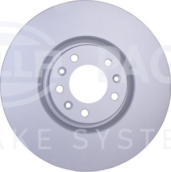 HELLA 8DD 355 125-331 - Discofreno autozon.pro