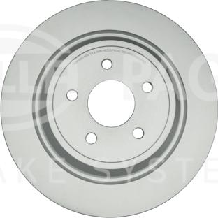 HELLA 8DD 355 126-581 - Discofreno autozon.pro