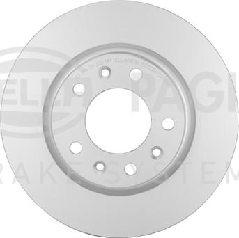 HELLA 8DD 355 120-541 - Discofreno autozon.pro