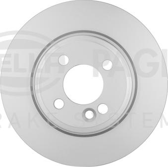 HELLA 8DD 355 120-611 - Discofreno autozon.pro