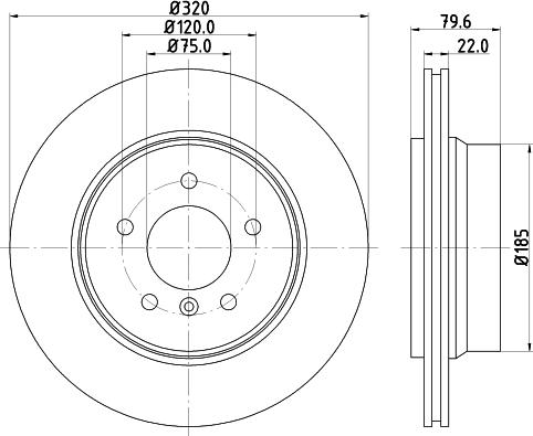 HELLA 8DD 355 128-491 - Discofreno autozon.pro