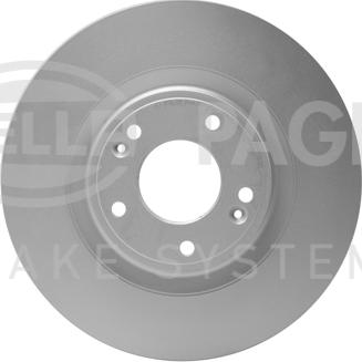 HELLA 8DD 355 122-461 - Discofreno autozon.pro