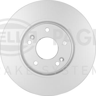 HELLA 8DD 355 122-501 - Discofreno autozon.pro