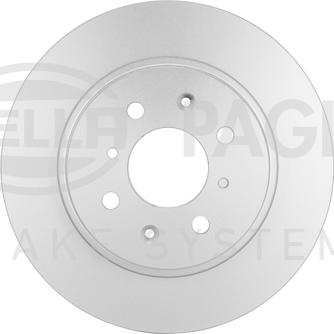 HELLA 8DD 355 122-531 - Discofreno autozon.pro