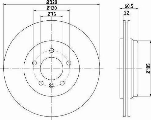 HELLA 8DD 355 122-101 - Discofreno autozon.pro