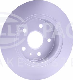 HELLA 8DD 355 122-751 - Discofreno autozon.pro