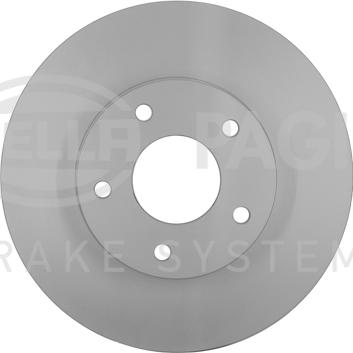 HELLA 8DD 355 127-681 - Discofreno autozon.pro