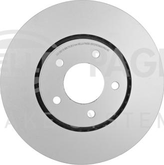 HELLA 8DD 355 127-671 - Discofreno autozon.pro