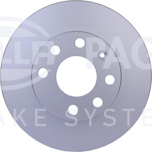 HELLA 8DD 355 127-001 - Discofreno autozon.pro