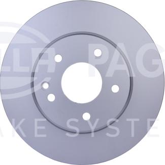 HELLA 8DD 355 127-121 - Discofreno autozon.pro