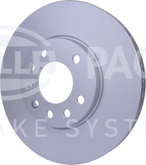 HELLA 8DD 355 127-381 - Discofreno autozon.pro