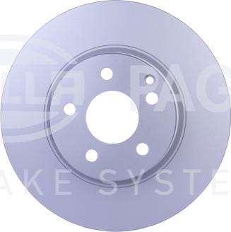 HELLA 8DD 355 127-771 - Discofreno autozon.pro