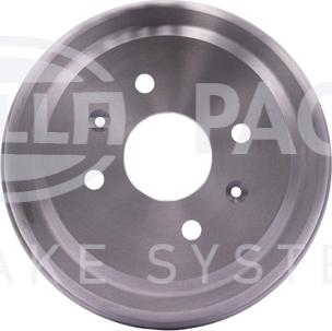 HELLA 8DT 355 300-961 - Tamburo freno autozon.pro