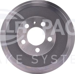 HELLA 8DT 355 300-421 - Tamburo freno autozon.pro