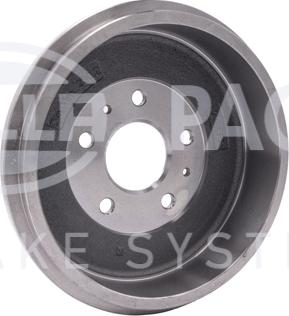 HELLA 8DT 355 300-661 - Tamburo freno autozon.pro