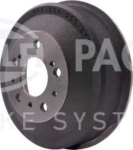 HELLA 8DT 355 300-061 - Tamburo freno autozon.pro