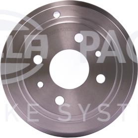 HELLA 8DT 355 300-081 - Tamburo freno autozon.pro