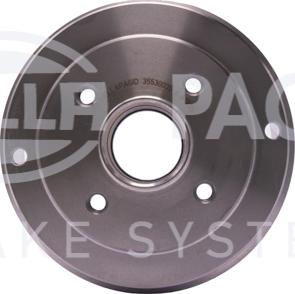 HELLA 8DT 355 300-351 - Tamburo freno autozon.pro