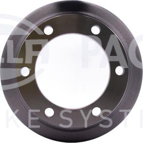 HELLA 8DT 355 300-211 - Tamburo freno autozon.pro