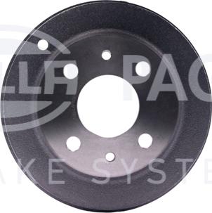 HELLA 8DT 355 301-431 - Tamburo freno autozon.pro