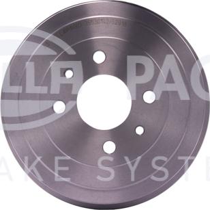 HELLA 8DT 355 301-421 - Tamburo freno autozon.pro