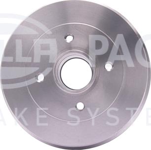 HELLA 8DT 355 301-071 - Tamburo freno autozon.pro