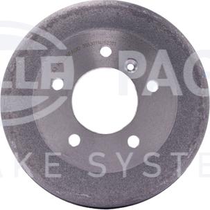 HELLA 8DT 355 301-141 - Tamburo freno autozon.pro