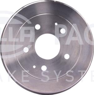 HELLA 8DT 355 301-121 - Tamburo freno autozon.pro