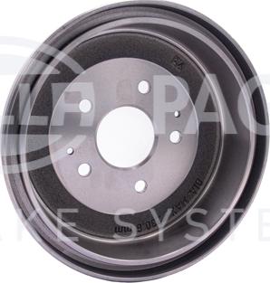 HELLA 8DT 355 301-121 - Tamburo freno autozon.pro