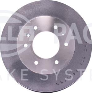 HELLA 8DT 355 301-831 - Tamburo freno autozon.pro