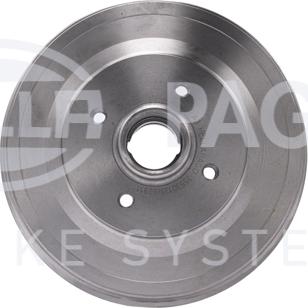 HELLA 8DT 355 301-351 - Tamburo freno autozon.pro