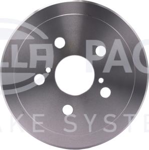 HELLA 8DT 355 301-321 - Tamburo freno autozon.pro