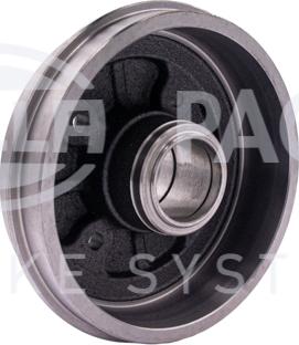 HELLA 8DT 355 301-241 - Tamburo freno autozon.pro