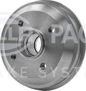 HELLA 8DT 355 301-241 - Tamburo freno autozon.pro