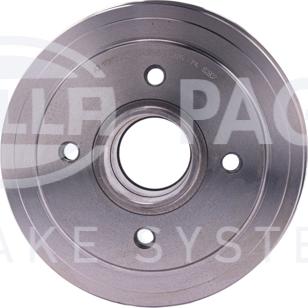 HELLA 8DT 355 301-261 - Tamburo freno autozon.pro