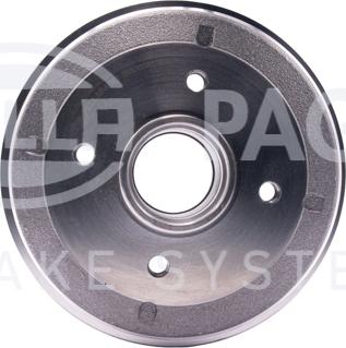 HELLA 8DT 355 301-211 - Tamburo freno autozon.pro