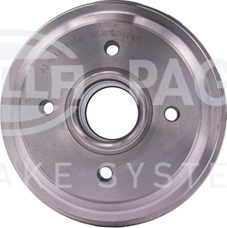 HELLA 8DT 355 301-281 - Tamburo freno autozon.pro