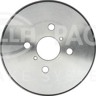 HELLA 8DT 355 303-161 - Tamburo freno autozon.pro