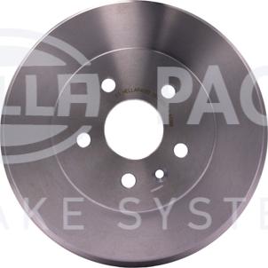 HELLA 8DT 355 302-671 - Tamburo freno autozon.pro