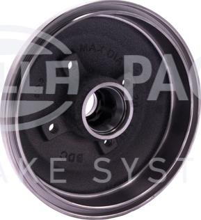 HELLA 8DT 355 302-861 - Tamburo freno autozon.pro