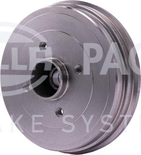 HELLA 8DT 355 302-761 - Tamburo freno autozon.pro