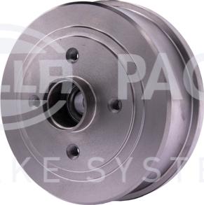 HELLA 8DT 355 302-731 - Tamburo freno autozon.pro