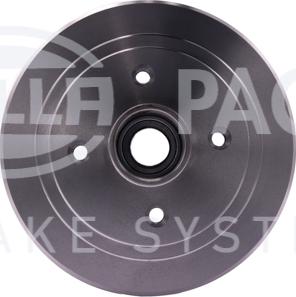 HELLA 8DT 355 302-731 - Tamburo freno autozon.pro