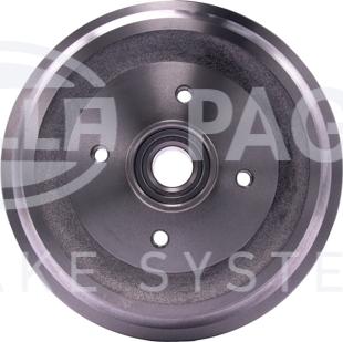 HELLA 8DT 355 302-771 - Tamburo freno autozon.pro